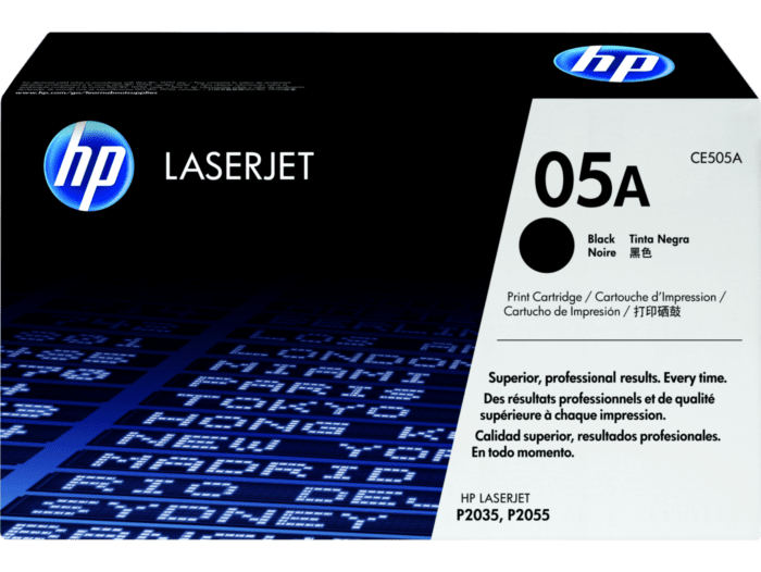 HP 05A Black Original LaserJet Toner Cartridge