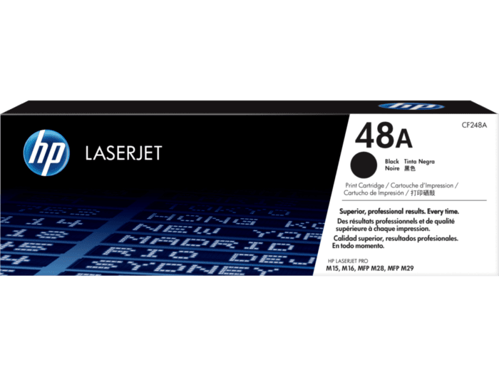 HP 48A Black Original LaserJet Toner Cartridge