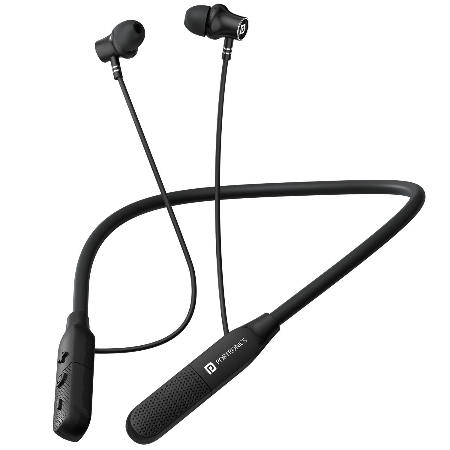 Portronics Harmonics Z13 Bluetooth Neckband Earphones