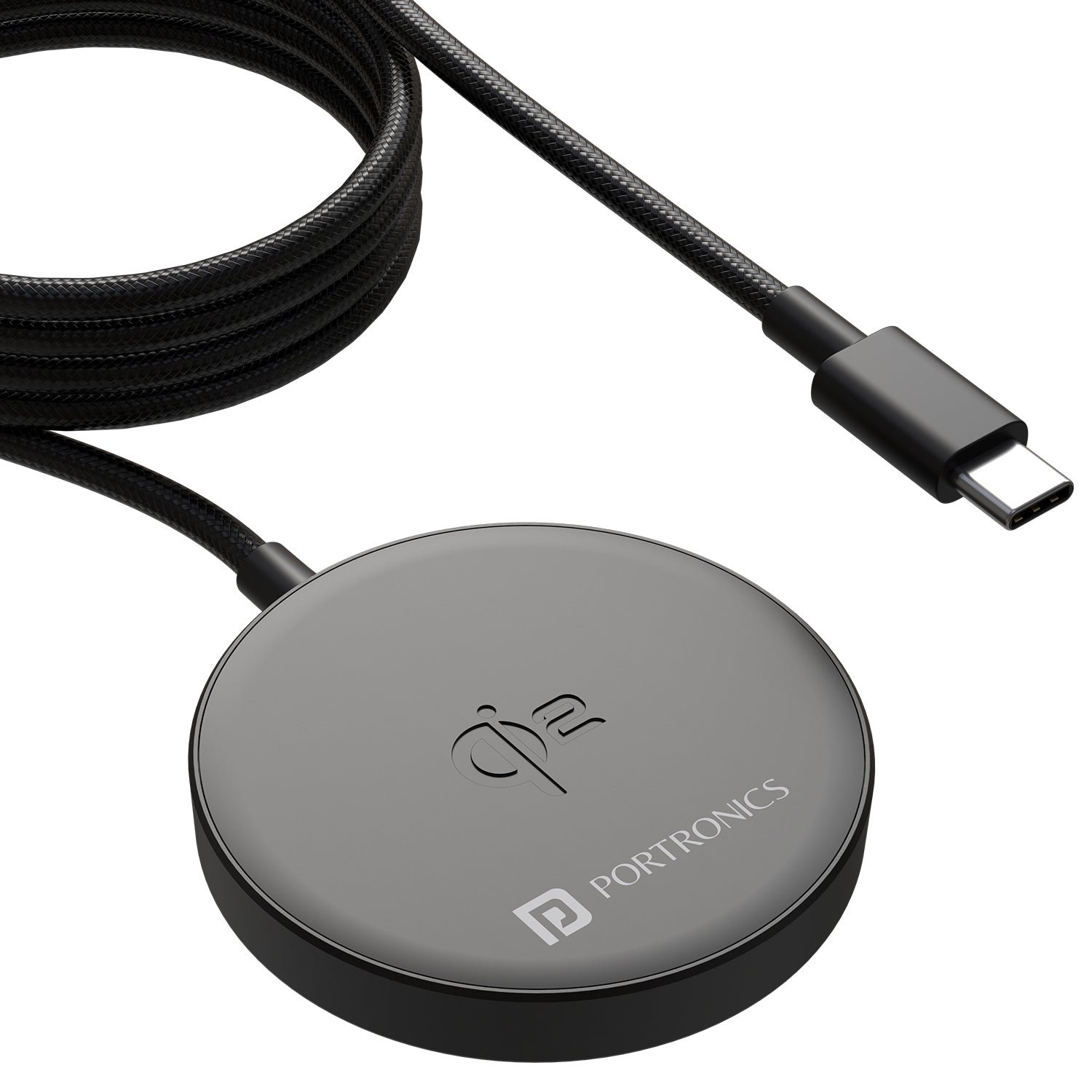 Portronics Quikk 15W Qi2 Fast Wireless Charger
